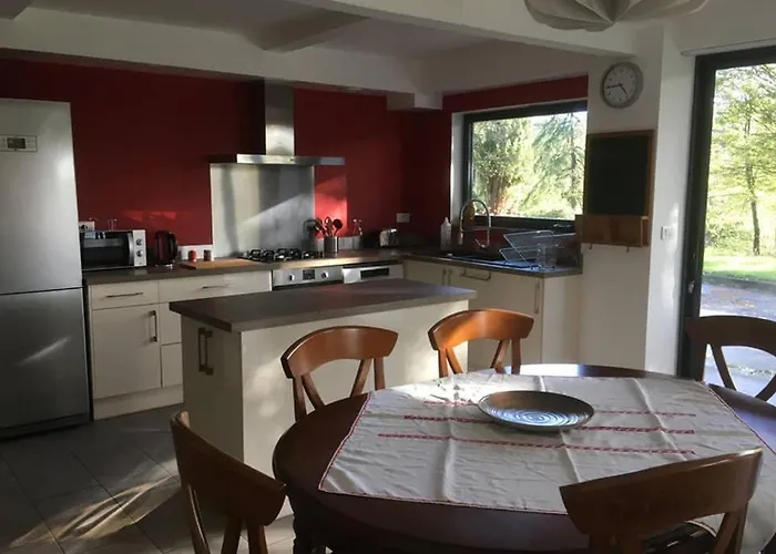 בית נופש Calme Et Spacieux Pour Amoureux De La Nature Le Longeron